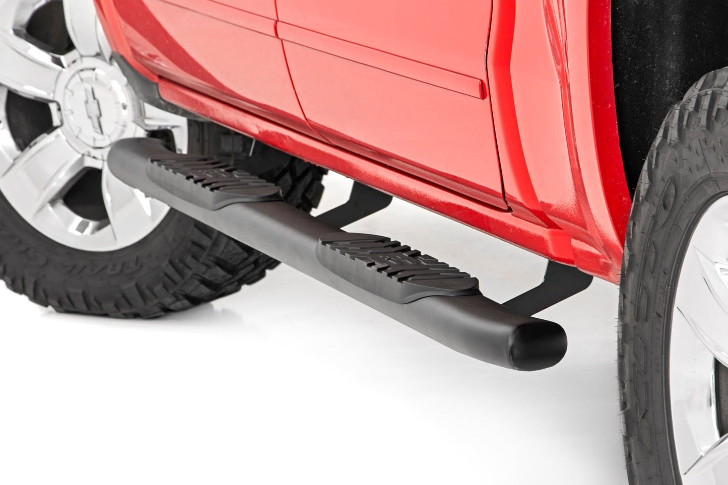 Oval Nerf Step Crew Cab Silverado/Sierra 1500/2500HD/3500HD (07-19 & Classic) Rough Country-4