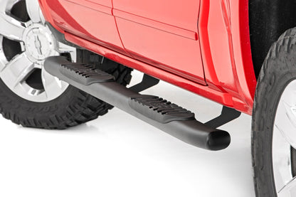 Oval Nerf Step Crew Cab Silverado/Sierra 1500/2500HD/3500HD (07-19 & Classic) Rough Country-4