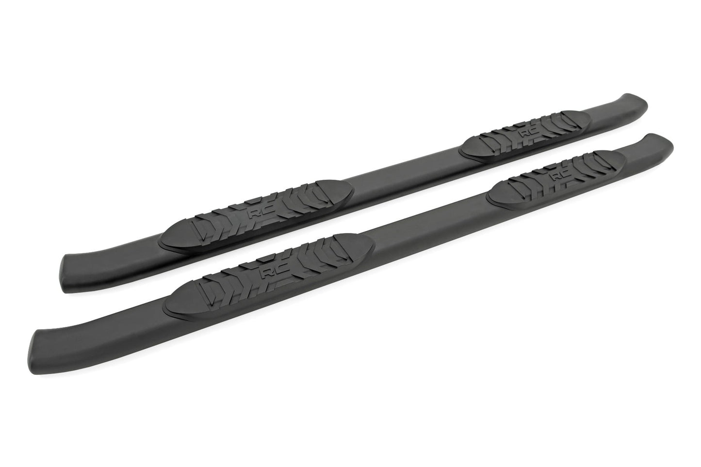 Oval Nerf Step Crew Cab Black Ram 1500/2500/3500 2WD/4WD (2010-2025 & Classic) Rough Country-3