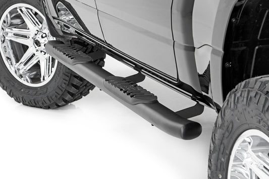Oval Nerf Step Crew Cab Black Ram 1500 (19-26)/1500 TRX (21-24) Rough Country