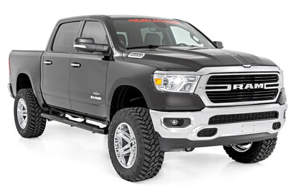 Oval Nerf Step Crew Cab Black Ram 1500 (19-26)/1500 TRX (21-24) Rough Country-1