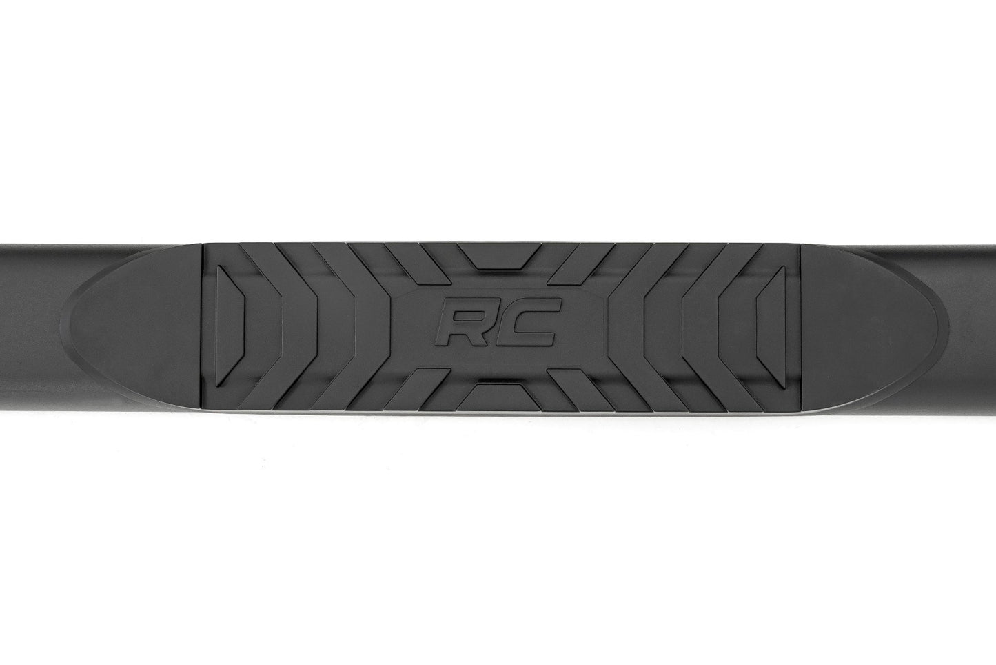 Rough Country Oval Nerf Step 4.5 Inch Crew Cab Black 09-14 Ford F-150 2WD/4WD Rough Country