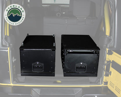 Camping Storage Box Cargo Box With Slide Out Drawer Overland Vehicle Systems-5