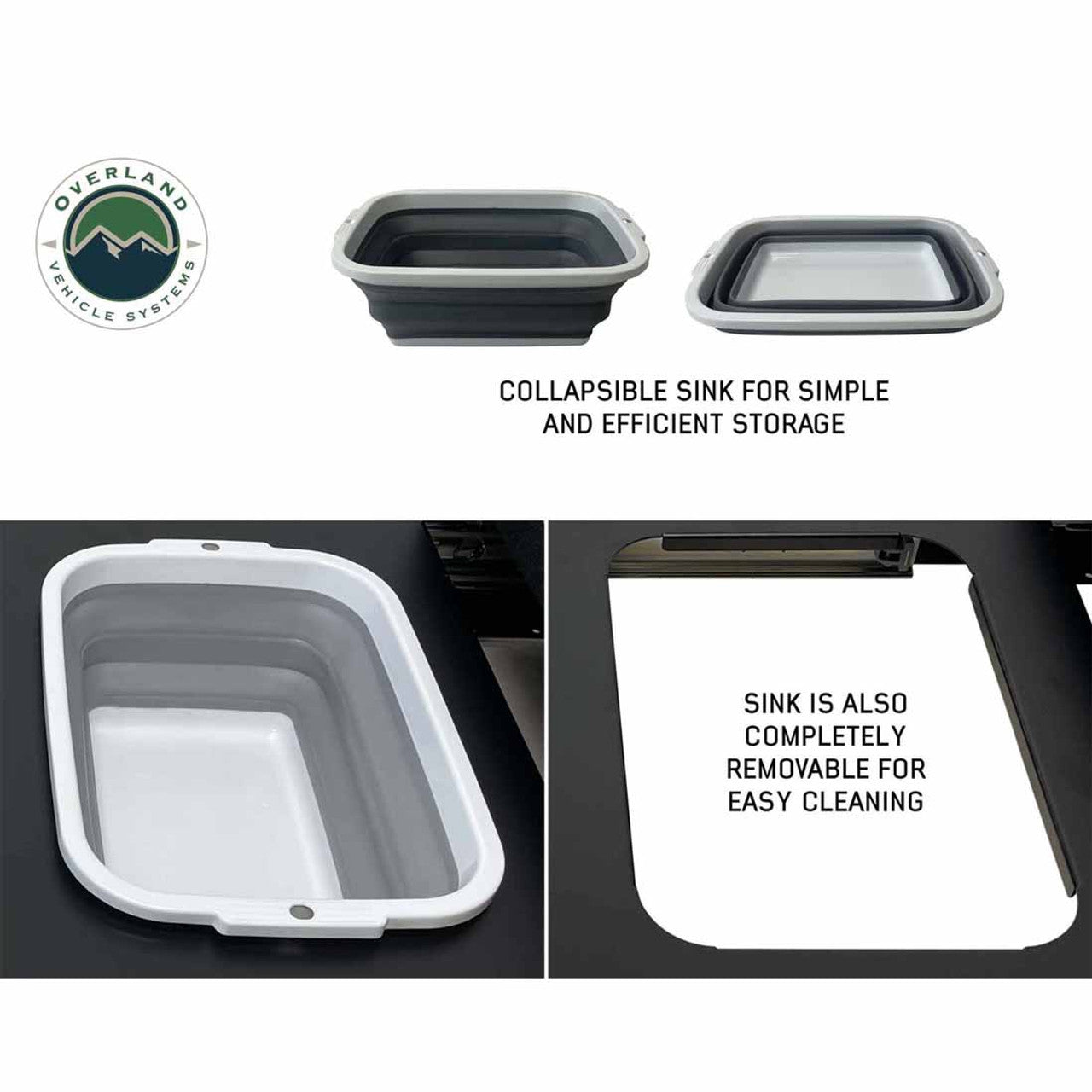 Cargo Box Kitchen With Slide Out Sink, Cooking Shelve and Slide Out Work Station Overland Vehicle Systems-6