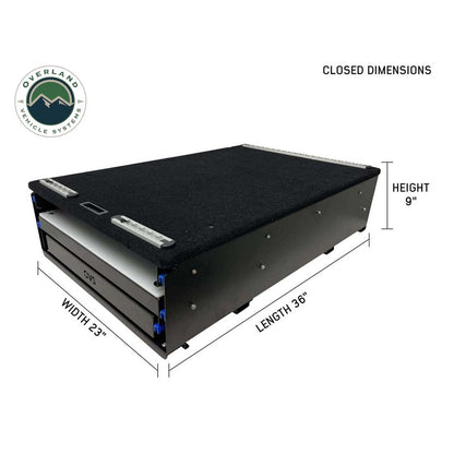 Cargo Box Kitchen With Slide Out Sink, Cooking Shelve and Slide Out Work Station Overland Vehicle Systems-11