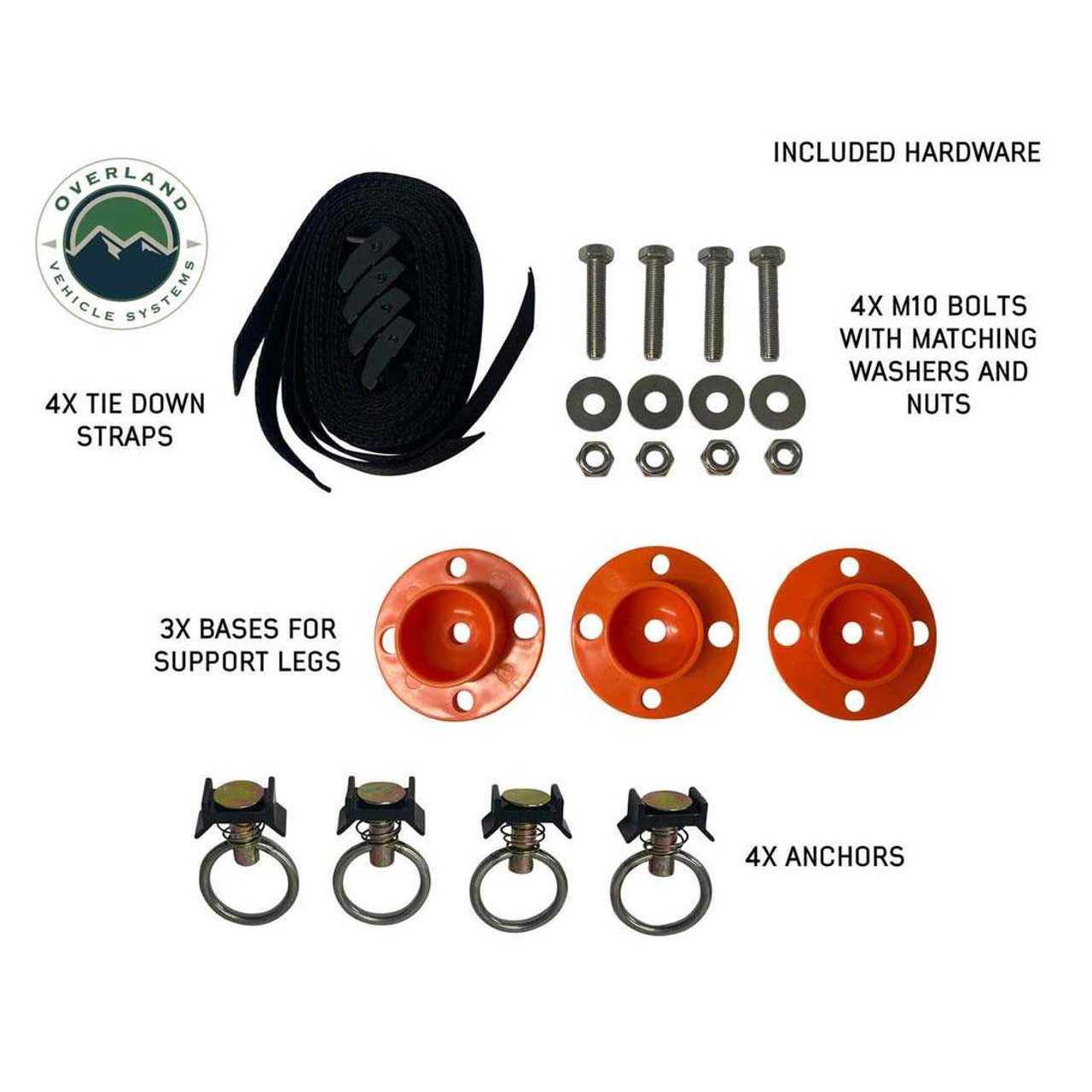 Overland Vehicle Systems Cargo Box Kitchen With Slide Out Sink, Cooking Shelve and Slide Out Work Station Overland Vehicle Systems