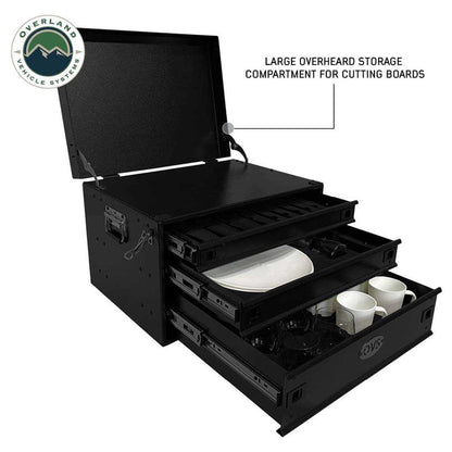 Kitchen Kit - 39 Piece Utensil, Aluminum Storage Box With Custom Cut Foam Overland Vehicle Systems-4