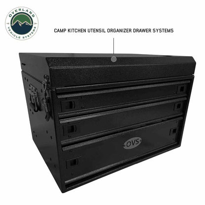 Kitchen Kit - 39 Piece Utensil, Aluminum Storage Box With Custom Cut Foam Overland Vehicle Systems-9