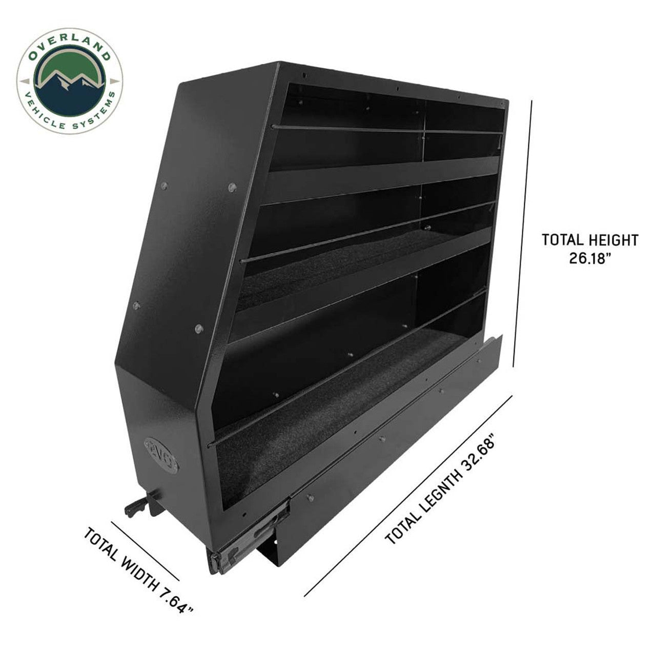Highline Slide Out Camping Storage System Overland Vehicle Systems-4