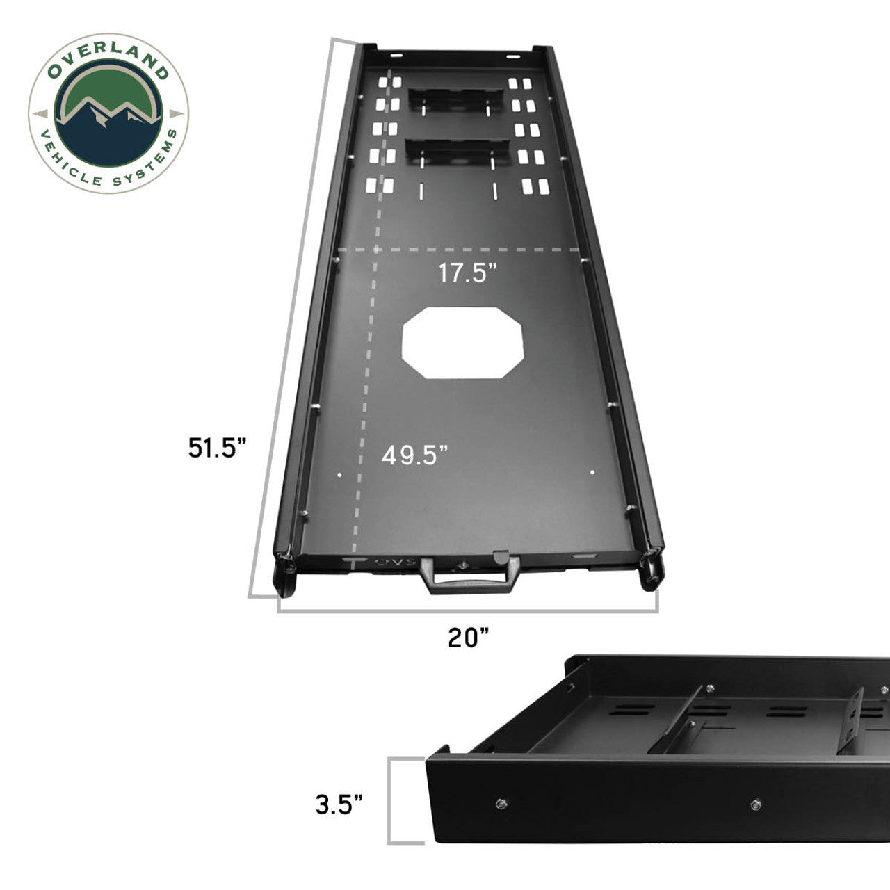 Heavy Duty Fridge Slide Overland Vehicle Systems-3