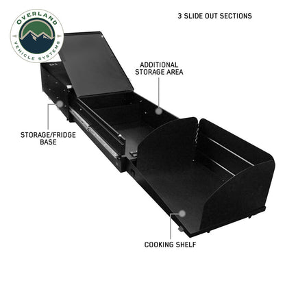 Cargo Box Kitchen With Slide Out, Storage Box and Cooking Area Overland Vehicle Systems-1