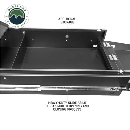 Cargo Box Kitchen With Slide Out, Storage Box and Cooking Area Overland Vehicle Systems-11