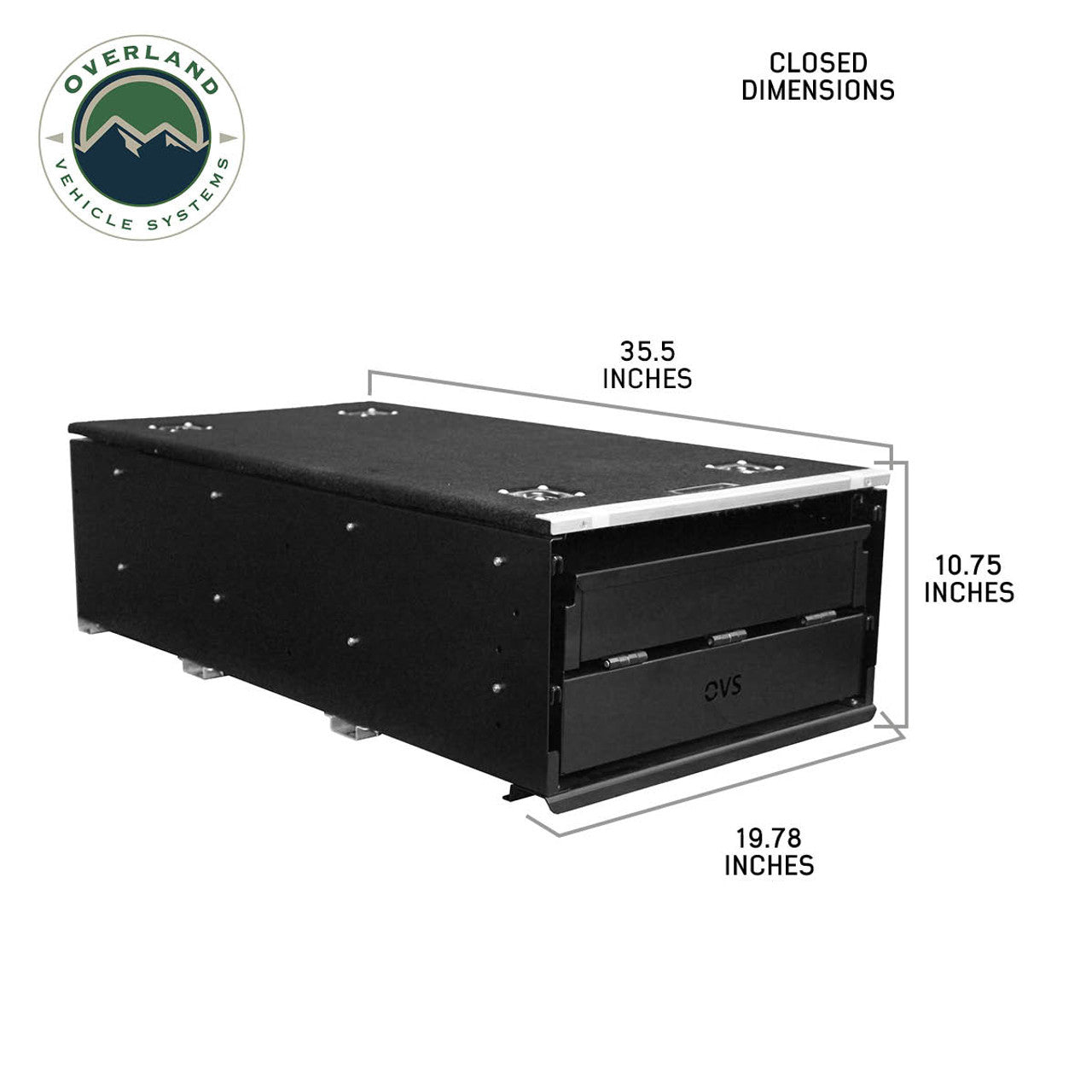 Overland Vehicle Systems Cargo Box Kitchen With Slide Out, Storage Box and Cooking Area Overland Vehicle Systems