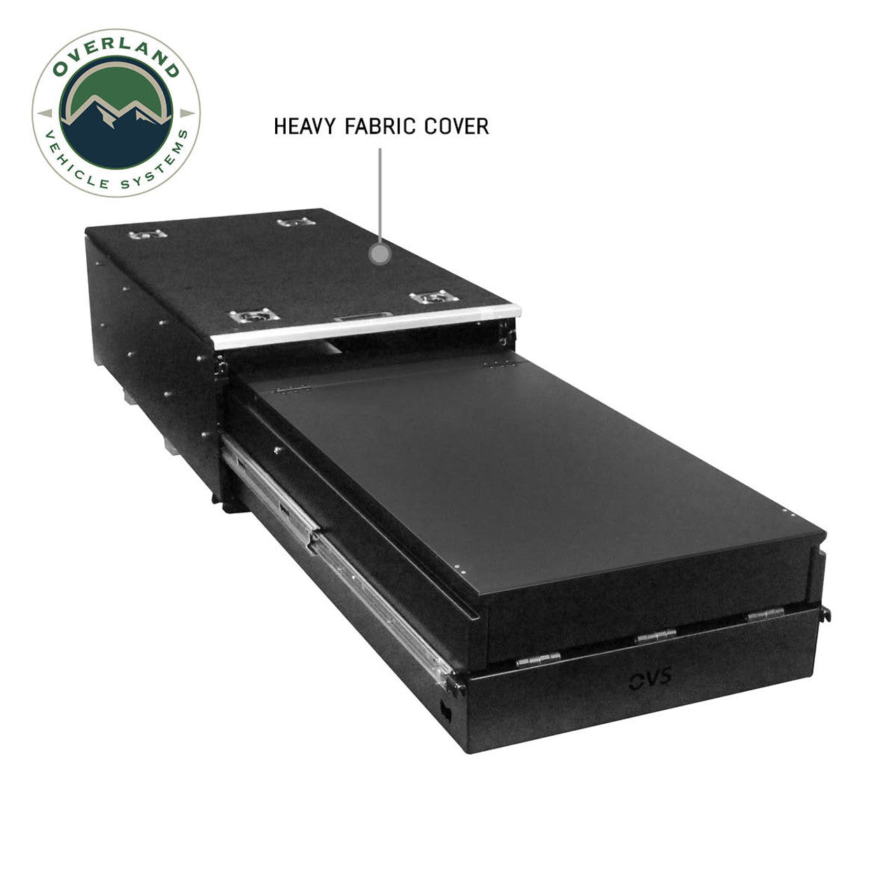 Overland Vehicle Systems Cargo Box Kitchen With Slide Out, Storage Box and Cooking Area Overland Vehicle Systems