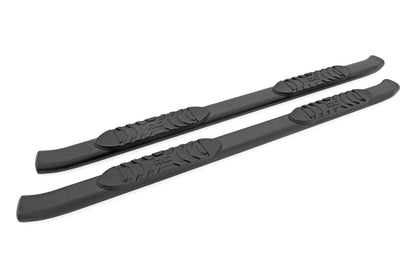 Oval Nerf Step Crew Cab Black Ford F-250/F-350 Super Duty (99-16) Rough Country-1