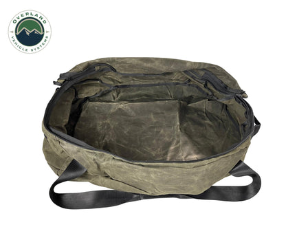 Organize With Wax Canvas Large Duffle Bag Overland Vehicle Systems