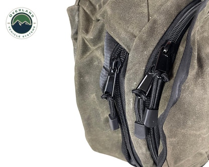 Organize With Wax Canvas Large Duffle Bag Overland Vehicle Systems-1