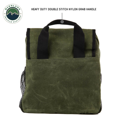 Organize With Wax Canvas Overnight Bag Overland Vehicle Systems-4