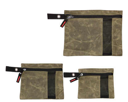Waxed Canvas 3-Bag Set Small/Medium Size - Buy Now! Overland Vehicle Systems