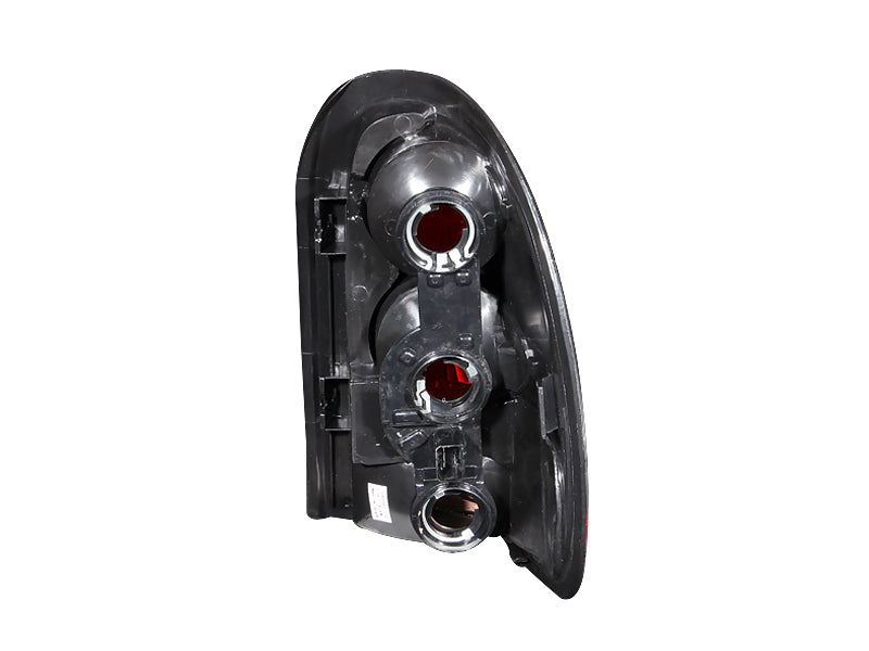 Tail Light Set Clear Lens Black Housing Pair Chrysler Town & Country 1996-2000, Dodge Caravan 1996-2000, Dodge Durango 1998-2003, Plymouth Voyager 1996-2000 AnzoUSA-1
