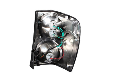 Tail Light Set Clear Lens Black Housing Pair Does Not Fit Cherokee Models Jeep Grand Cherokee 1999-2004 AnzoUSA-1