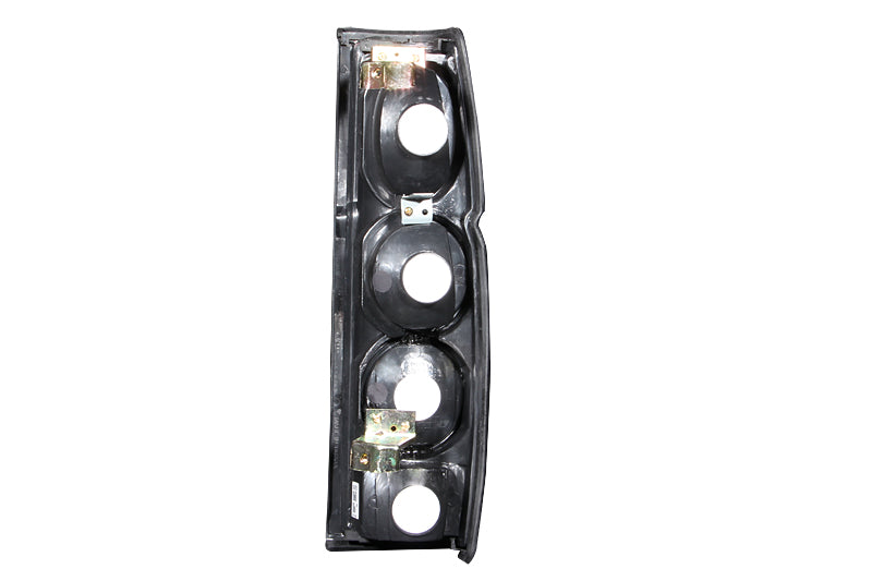 Tail Light Set Clear Lens Black Housing Pair Nissan D21 1986-1994, Nissan Pickup 1995-1997 AnzoUSA-1