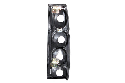 Tail Light Set Clear Lens Black Housing Pair Nissan D21 1986-1994, Nissan Pickup 1995-1997 AnzoUSA-1
