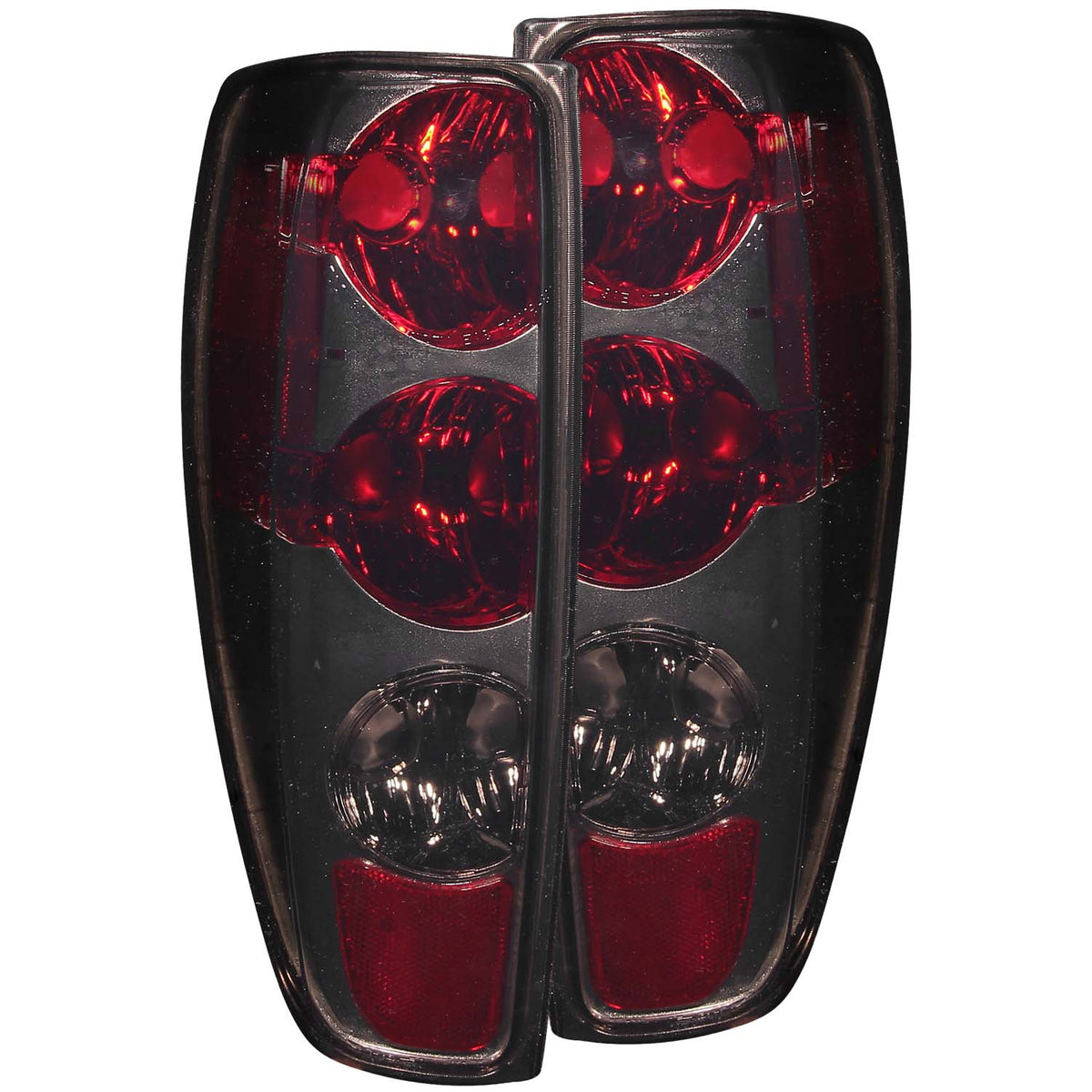 Tail Light Set Red/Smoke Lens Pair Colorado/Canyon 2004-2012 AnzoUSA