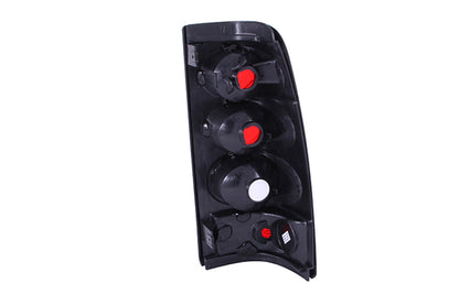 Tail Light Set Smoke Lens Pair Does Not Fit 3500 Series Or Stepside Models Chevrolet Silverado 1500/1500 HD/2500 HD/3500 2003-2007, 2500 2003-2006 AnzoUSA-1