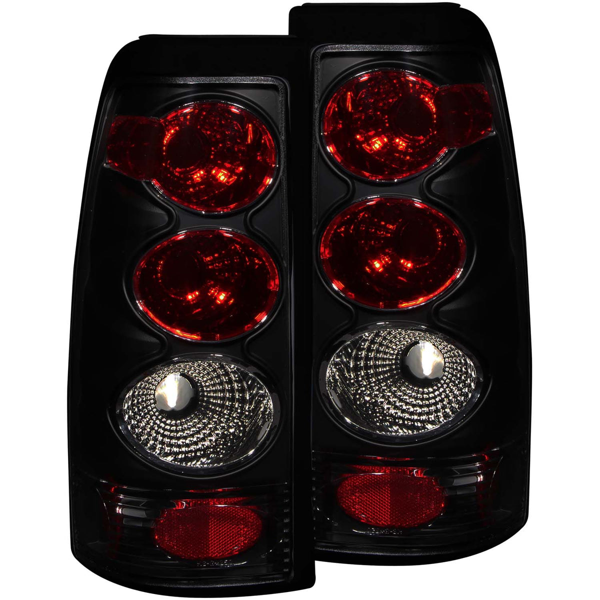 Tail Light Set Dark Smoke Lens Pair Does Not Fit 3500 Series Or Stepside Models Chevrolet Silverado 1500/2500 1999-2002, 1500 HD/2500 HD/3500 2001-2002, GMC Sierra 1500 1999-2007, 1500 HD/2500 HD 2001-2007, 2500 1999-2004 AnzoUSA