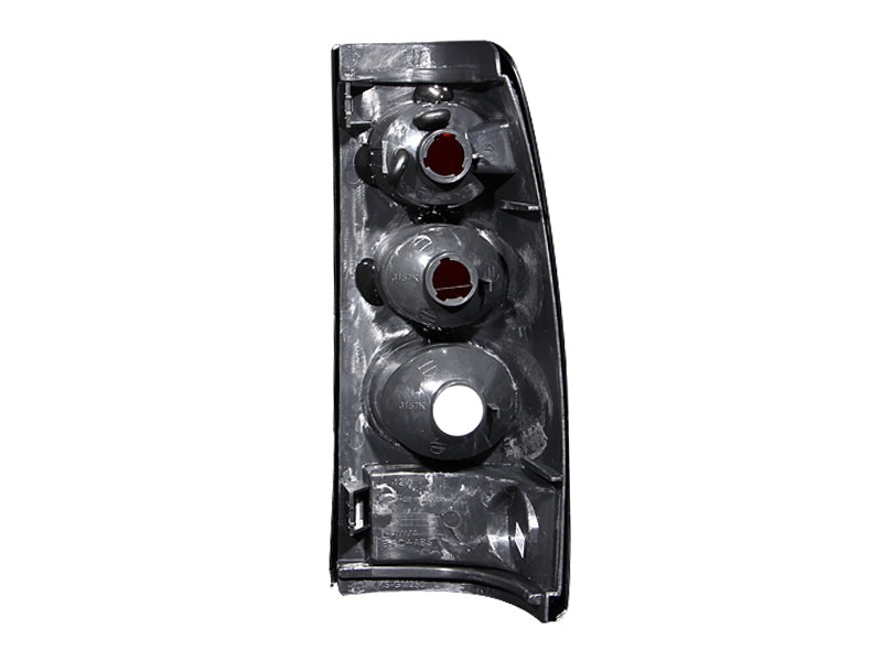 Tail Light Set Dark Smoke Lens Pair Does Not Fit 3500 Series Or Stepside Models Chevrolet Silverado 1500/2500 1999-2002, 1500 HD/2500 HD/3500 2001-2002, GMC Sierra 1500 1999-2007, 1500 HD/2500 HD 2001-2007, 2500 1999-2004 AnzoUSA-1