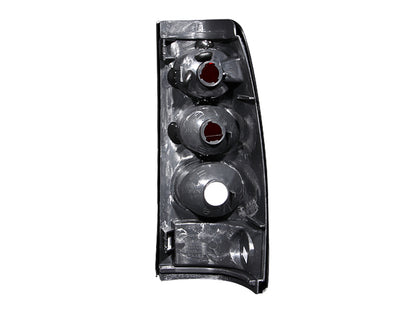 Tail Light Set Dark Smoke Lens Pair Does Not Fit 3500 Series Or Stepside Models Chevrolet Silverado 1500/2500 1999-2002, 1500 HD/2500 HD/3500 2001-2002, GMC Sierra 1500 1999-2007, 1500 HD/2500 HD 2001-2007, 2500 1999-2004 AnzoUSA-1