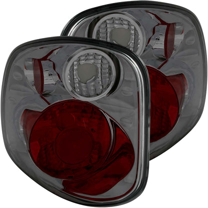 Tail Light Set Smoke Lens G2 Pair Does Not Fit Fleetside Models Ford F-150 2001-2003, Ford F-150 Heritage 2004 AnzoUSA