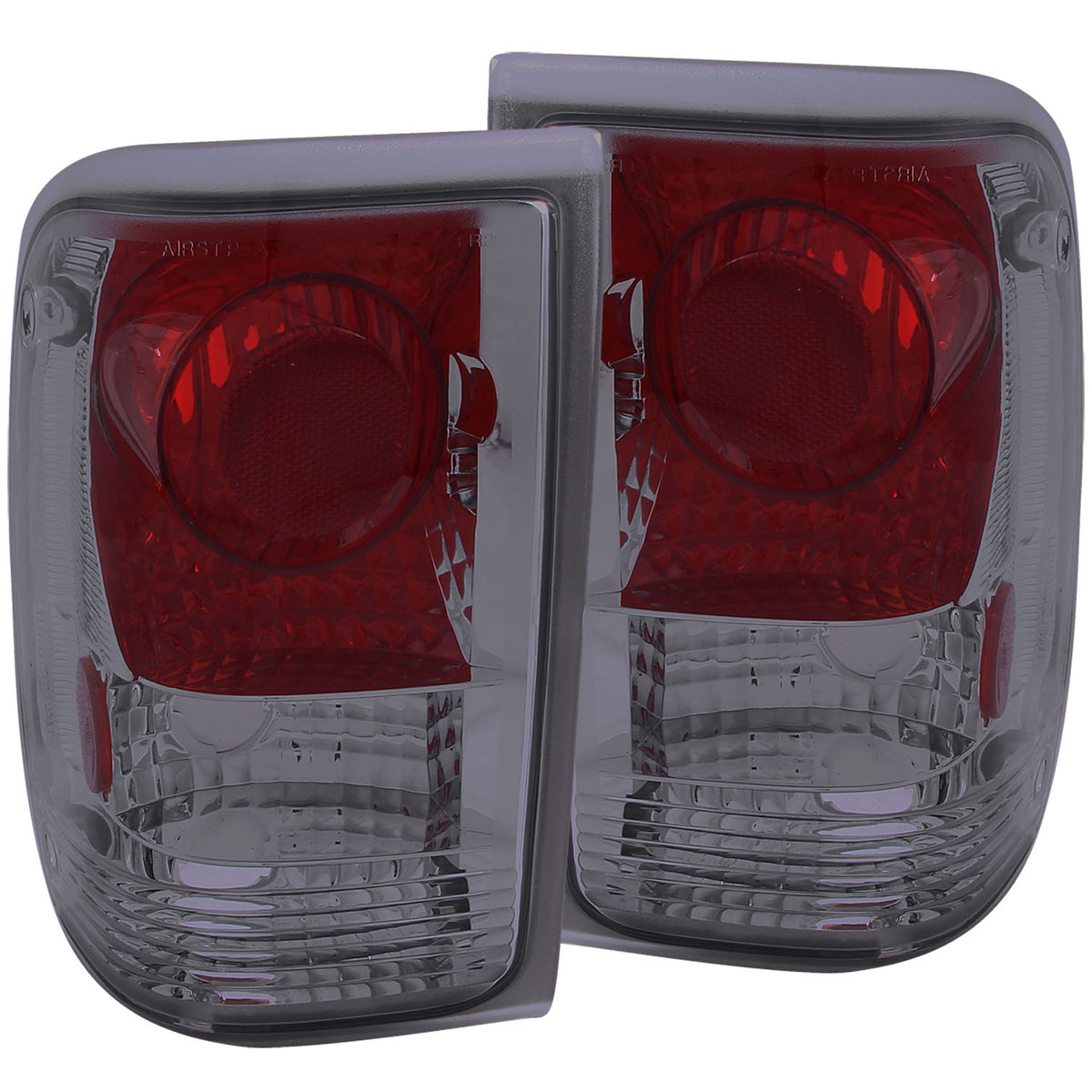 Tail Light Set Smoke Lens Pair Ford Ranger 1993-1997 AnzoUSA