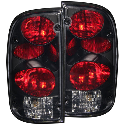 Tail Light Set Dark Smoke Lens G2 Pair Toyota Tacoma 1995-2000 AnzoUSA