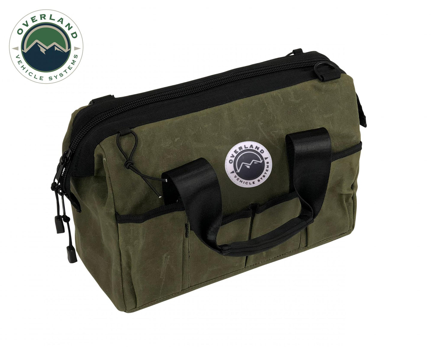 Overland Vehicle Systems All Purpose Tool Storage Bag - #16 Waxed Canvas Overland Vehicle Systems
