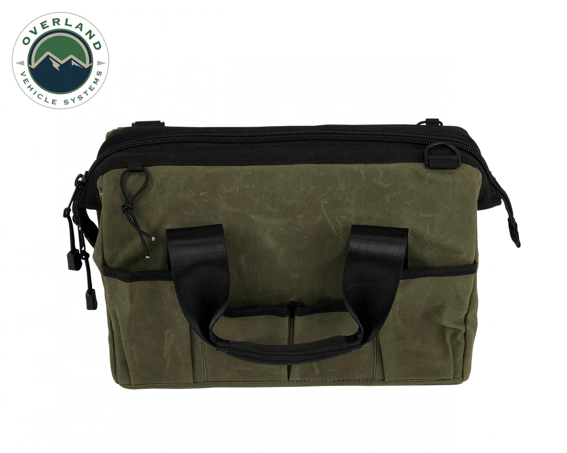 Overland Vehicle Systems All Purpose Tool Storage Bag - #16 Waxed Canvas Overland Vehicle Systems