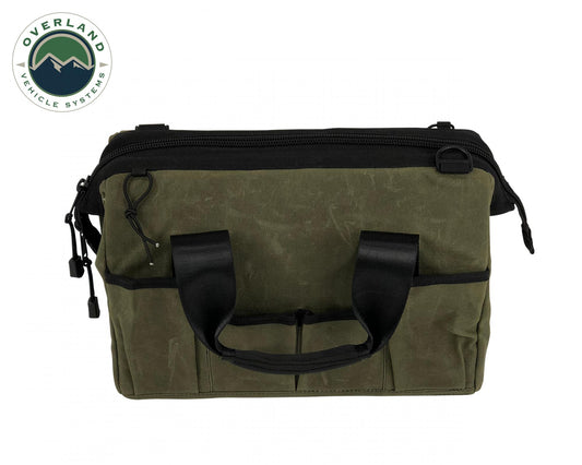 All Purpose Tool Storage Bag - #16 Waxed Canvas Overland Vehicle Systems-1