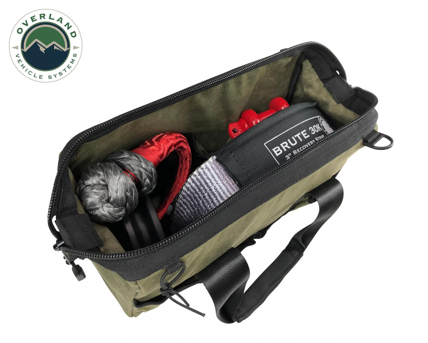 Overland Vehicle Systems All Purpose Tool Storage Bag - #16 Waxed Canvas Overland Vehicle Systems