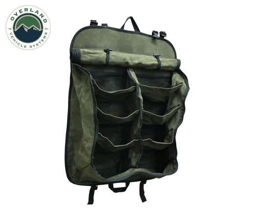 Overland Vehicle Systems Camping Gear Storage Bag - #16 Waxed Canvas Overland Vehicle Systems