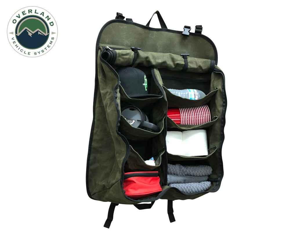 Overland Vehicle Systems Camping Gear Storage Bag - #16 Waxed Canvas Overland Vehicle Systems