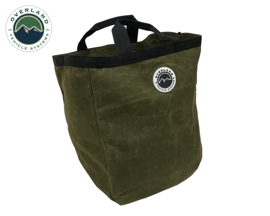 Overland Vehicle Systems Waxed Canvas Tote Bag 21159941 Tote Bag #16 Overland Vehicle Systems