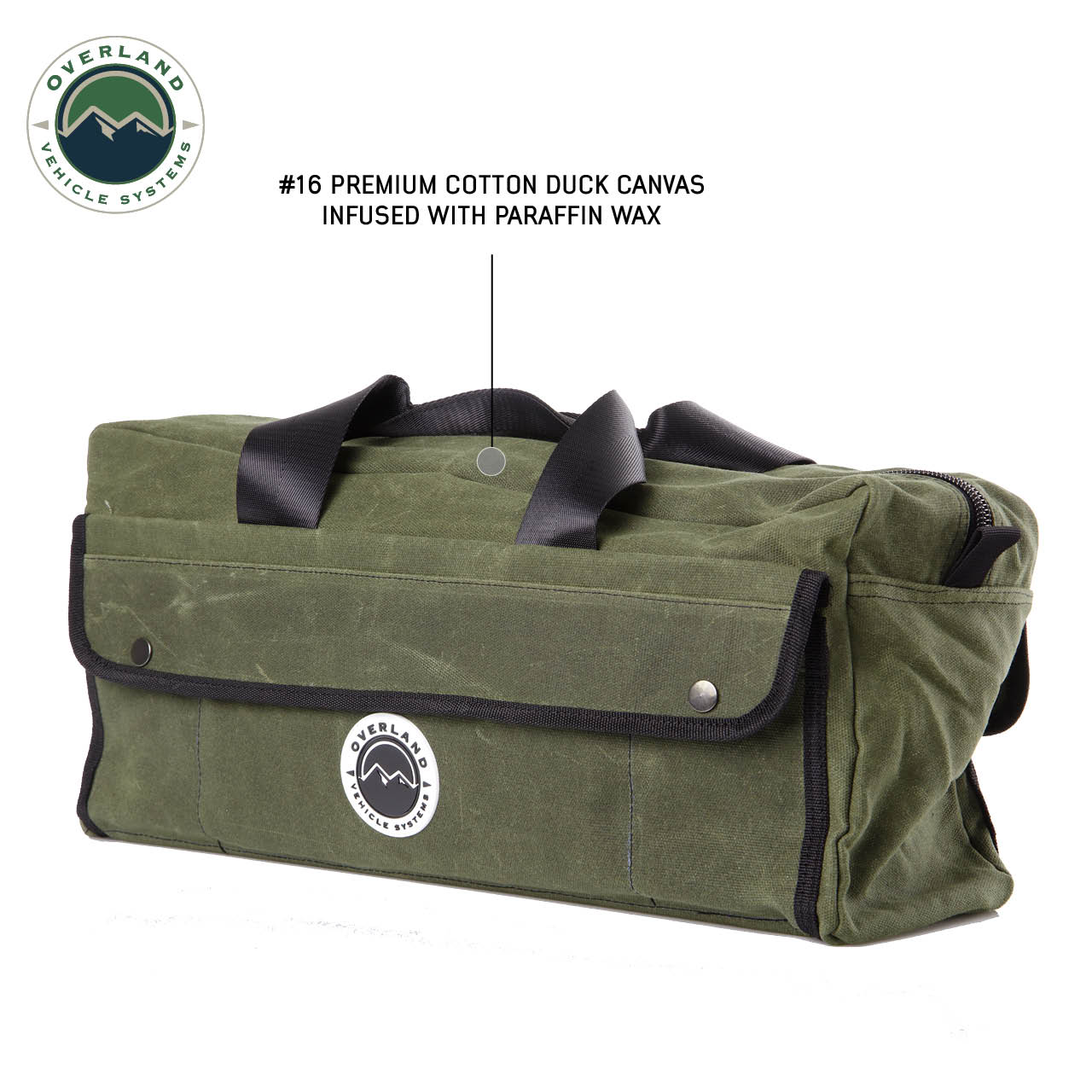 Overland Vehicle Systems Organize With Overland Vehicle Systems Wax Canvas Small Duffle Bag Overland Vehicle Systems