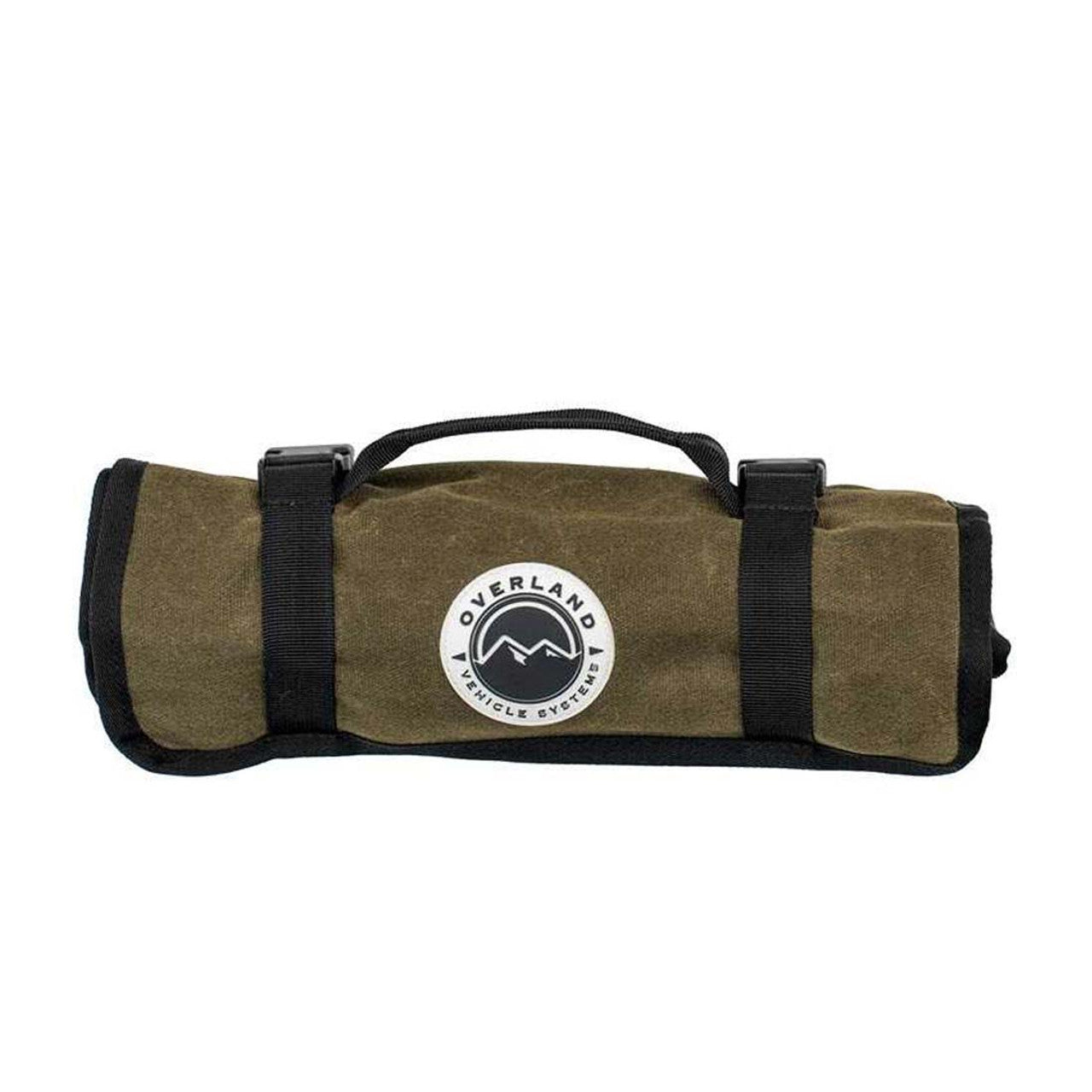 Overland Vehicle Systems Small Wrench Tool Roll (12 Slot) Number 16 Waxed Canvas Overland Vehicle Systems