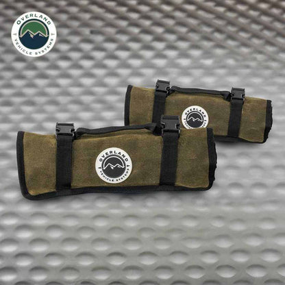 Small Wrench Tool Roll (12 Slot) Number 16 Waxed Canvas Overland Vehicle Systems-12