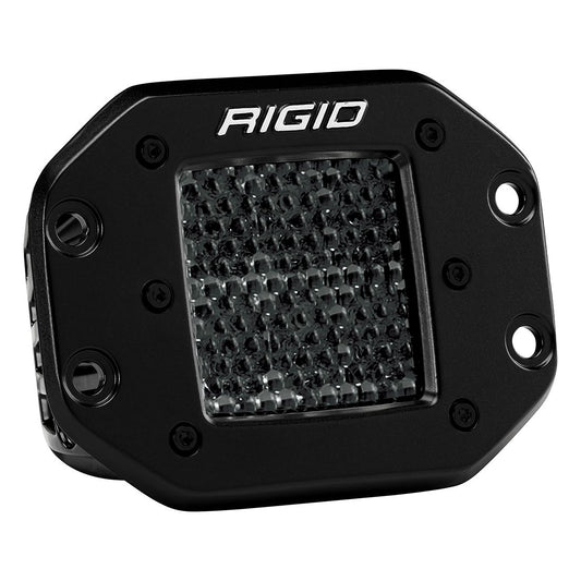 Rigid Industries Spot Diffused Midnight Flush Mount Pair D-Series Pro RIGID Industries