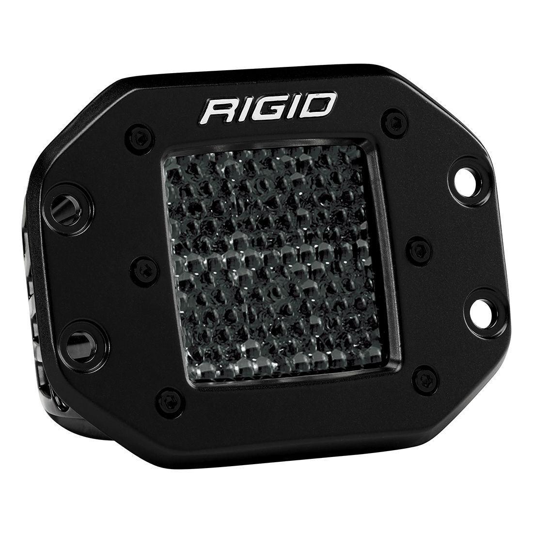 Spot Diffused Midnight Flush Mount Pair D-Series Pro Rigid Industries
