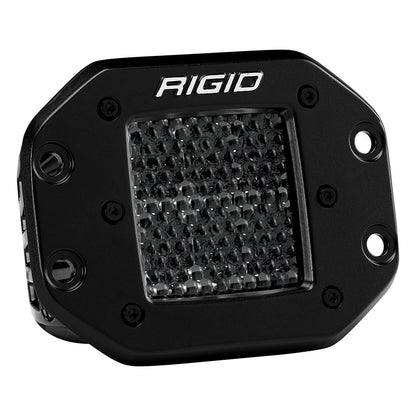 Spot Diffused Midnight Flush Mount Pair D-Series Pro Rigid Industries