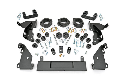 3.25 Inch GM Combo Lift Kit 14-15 Silverado/Sierra 1500 Rough Country-1