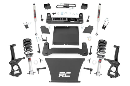 6 Inch Lift Kit Mono Leaf Rear M1 Struts/M1 GMC Sierra 1500 (25-26) Rough Country